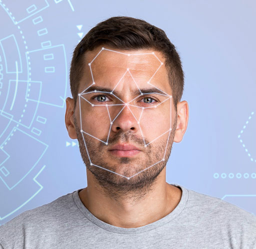 Professionelles biometrisches Passbild